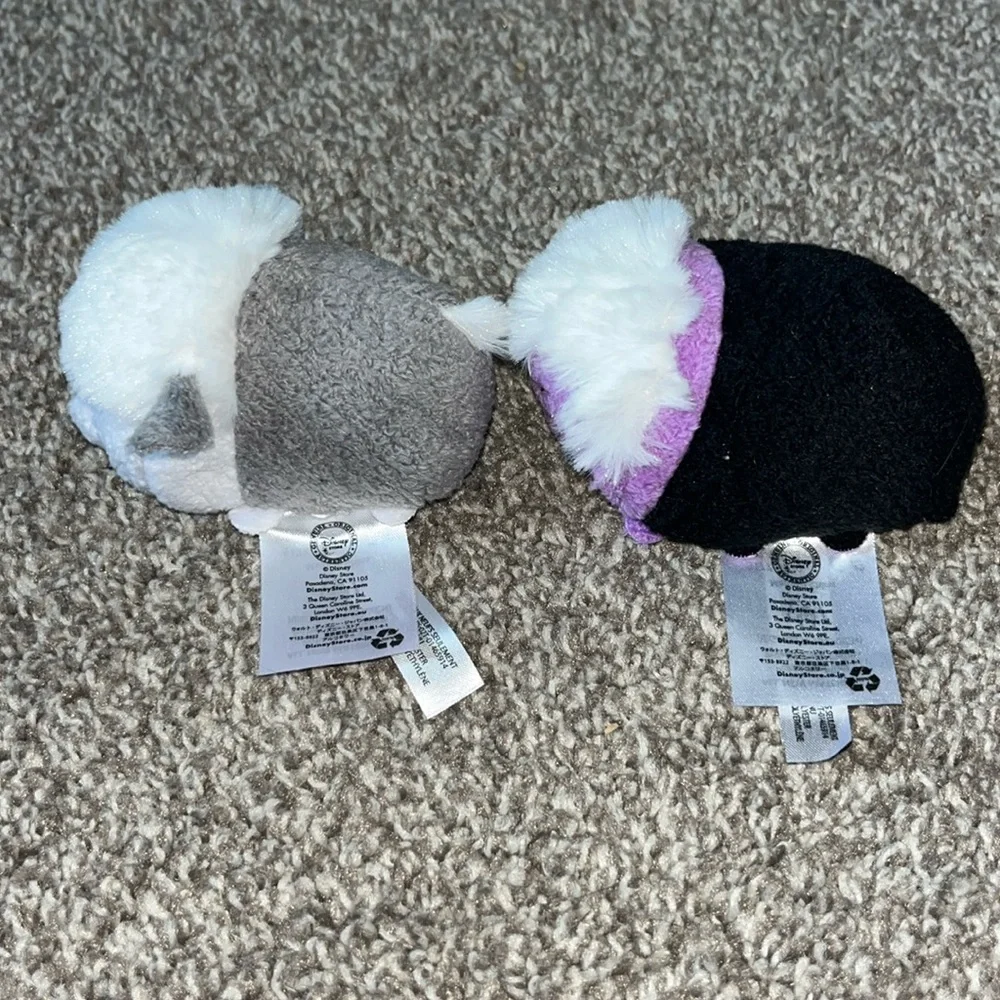 Disney Tsum Tsum Little Mermaid Ursula Scuttle Sebastian Max Set of 4 Plush - Picture 10 of 14